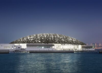 LOUVRE ABU DHABI MUSEUM, CULTURAL DISTRICT OF SAAYIDAT